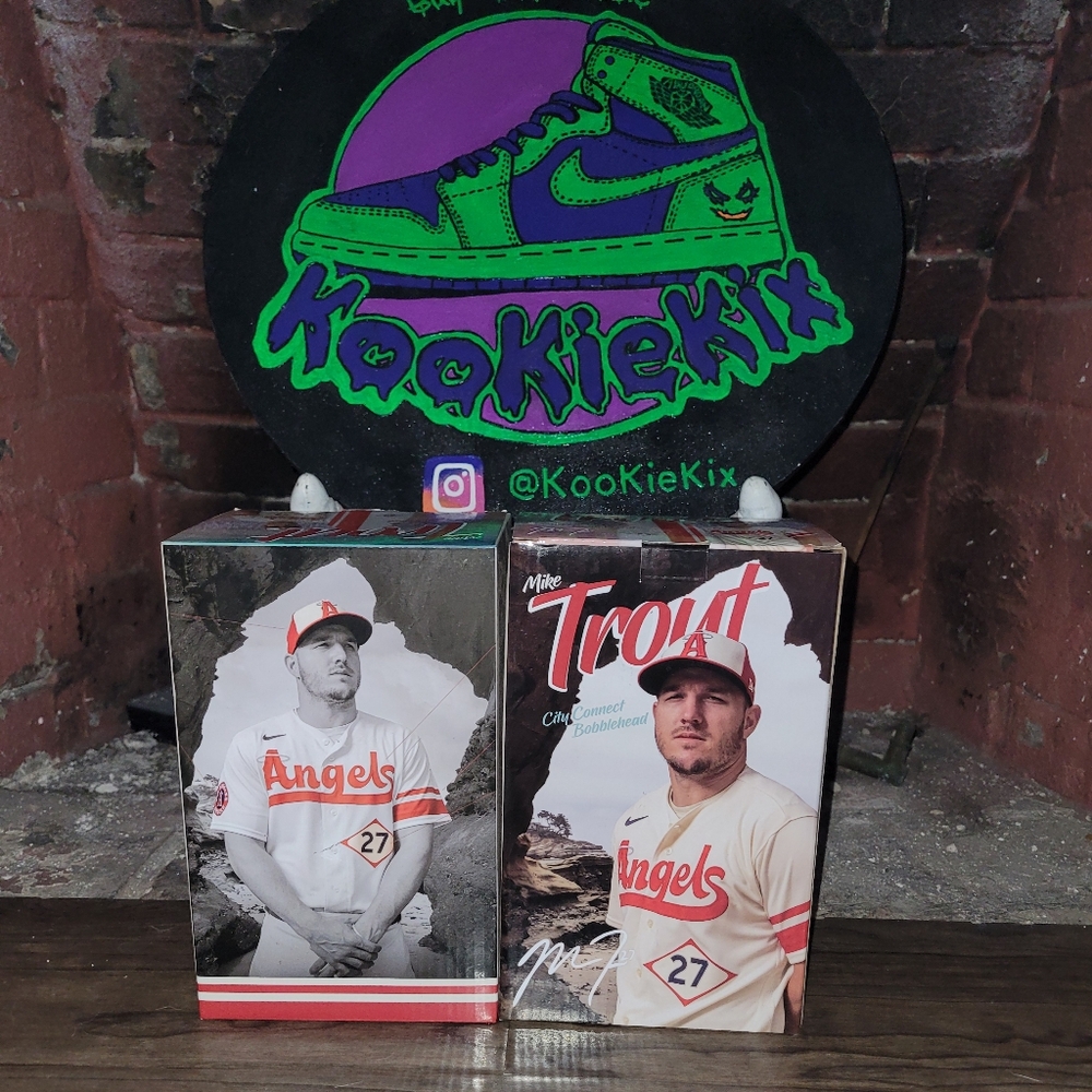 Mike Trout City Connect Bobblehead
